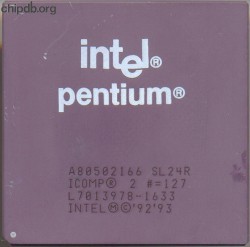 Intel Pentium A80502166 SL24R