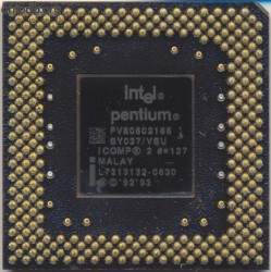 Intel Pentium FV80502166 SY037 ICOMP2 MALAY