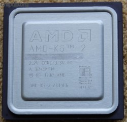 AMD AMD-K6-2 233AFR remarked from 333 AMD AMD-K6-2 233AFR remarked from 333