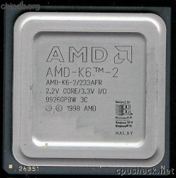 AMD AMD-K6-2/233AFR AMD AMD-K6-2/233AFR