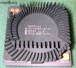 Intel PODP5V63 SZ953 V1.0