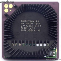 Intel Pentium Overdrive PODPMT60X180 SL2RL V2.1