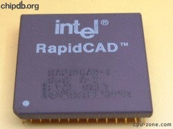 Intel RAPIDCAD-1 Q612 EVAL ONLY Intel RAPIDCAD-1 Q612 EVAL ONLY