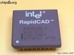Intel RAPIDCAD-2 Q613 EVAL ONLY Intel RAPIDCAD-2 Q613 EVAL ONLY