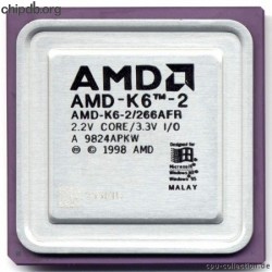 AMD AMD-K6-2/266AFR printed AMD AMD-K6-2/266AFR printed
