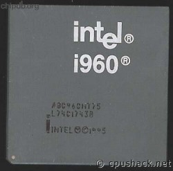 Intel i960 A80960HT75 black print Intel i960 A80960HT75 black print