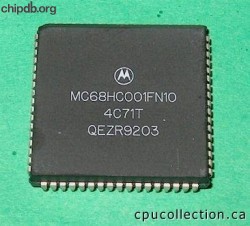 Motorola MC68HC001FN10