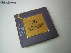 Motorola MC68000RC10 two rows text