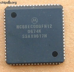 Motorola MC68EC000FN12