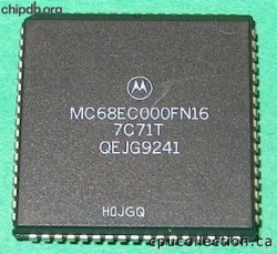 Motorola MC68EC000FN16