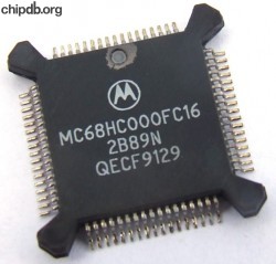 Motorola MC68HC000FC16