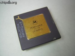 Motorola MC68010RC8 three rows text Motorola MC68010RC8 three rows text