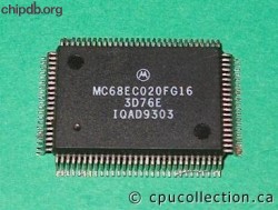 Motorola MC68EC020FG16