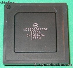 Motorola MC68020RP25E four rows
