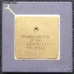 Motorola MC68020RC25E four rows