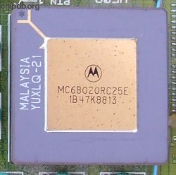 Motorola MC68020RC25E two rows