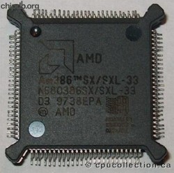 AMD NG80386SX/SXL-33 windows logo