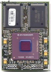 Motorola XPC750ARX266PE diff print Motorola XPC750ARX266PE diff print