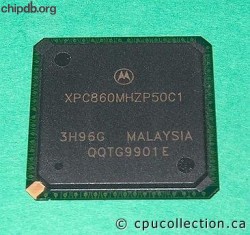Motorola XPC860MHZP50C1