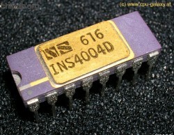 National Semiconductor INS4004D big print