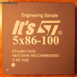 ST 5x86-100 ST5x86V10HS ES ST 5x86-100 ST5x86V10HS ES