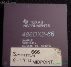 Texas Instruments 486DX2-66 ES