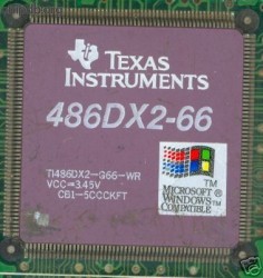 Texas Instruments TI486DX2-G66-WR diff print Texas Instruments TI486DX2-G66-WR diff print