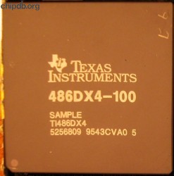 Texas Instruments 486DX4-100 ES Texas Instruments 486DX4-100 ES