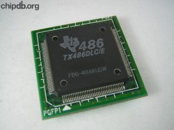 Texas Instruments TX486DLC/E plastic