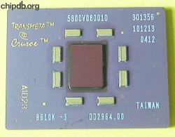 Transmeta 5800V080010