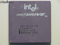 Intel ODP486SX-20 SZ873 V3.0 Intel ODP486SX-20 SZ873 V3.0