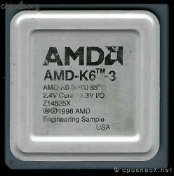 AMD AMD-K6-3/400 85C ES AMD AMD-K6-3/400 85C ES