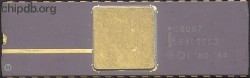 Intel C8087 Silver 1 in circle for Pin1