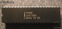 Intel P8088 INTEL 78 83 diff print