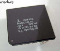 Intersil MG80C286-10