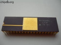 Motorola MC6800L side print