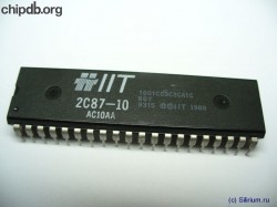 IIT 2C87-10 plastic