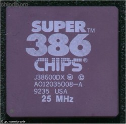Chips & Technologies J38600DX 25 MHz Chips & Technologies J38600DX 25 MHz