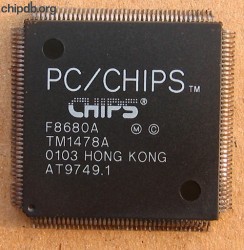 Chips & Technologies 386SX - F8680A 14MHz Chips & Technologies 386SX - F8680A 14MHz