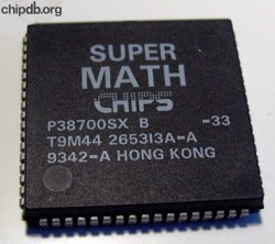 Chips & Technologies P38700SX-33