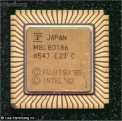 Fujitsu  MBL80186 CLCC