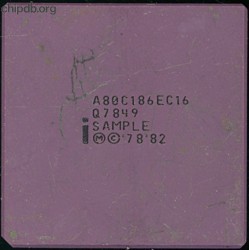 Intel A80C186EC16 Q7849 SAMPLE