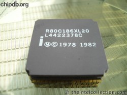 Intel R80C186XL20 1978 1982