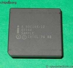 Intel A80C186-12 Q7746 ES