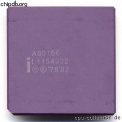 Intel A80186 78 82