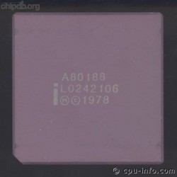 Intel A80188 1978