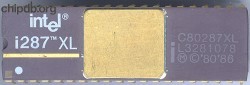 Intel C80287XL Square to mark Pin 1.
