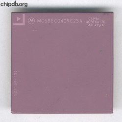 Motorola MC68EC040RC25A