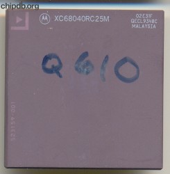 Motorola XC68040RC25M Arrow