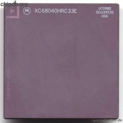 thumbnail image 2 of Motorola 68040 XC68040RC33M / MC68040RC33A Vintage CPU – 33MHz, Clean Pull, Fully Tested 2 of 2